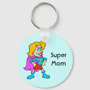 Super Mum Key Ring