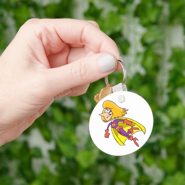 Super Mum Keychain (Creator Uploaded)