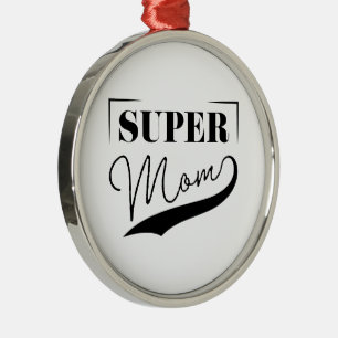 Super Mum Metal Tree Decoration