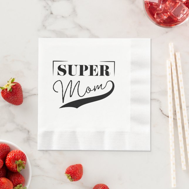 Super Mum Napkin (Insitu)