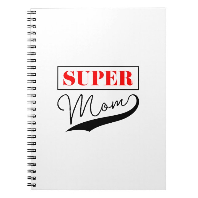 Super Mum Notebook (Front)