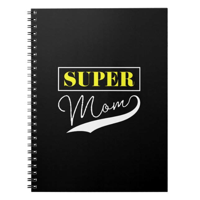 Super Mum  Notebook (Front)