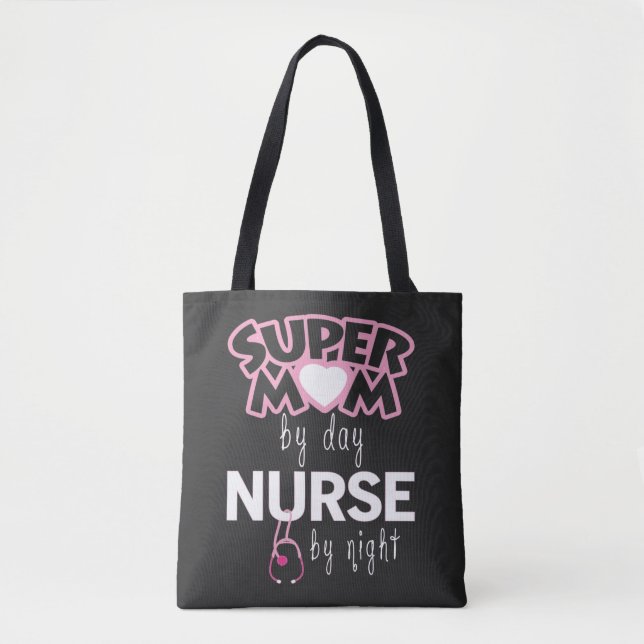 Super Mum Nurse Tote Bag (Front)