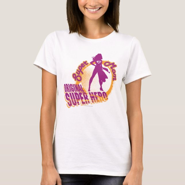 Super Mum Original Super Hero T-Shirt (Front)