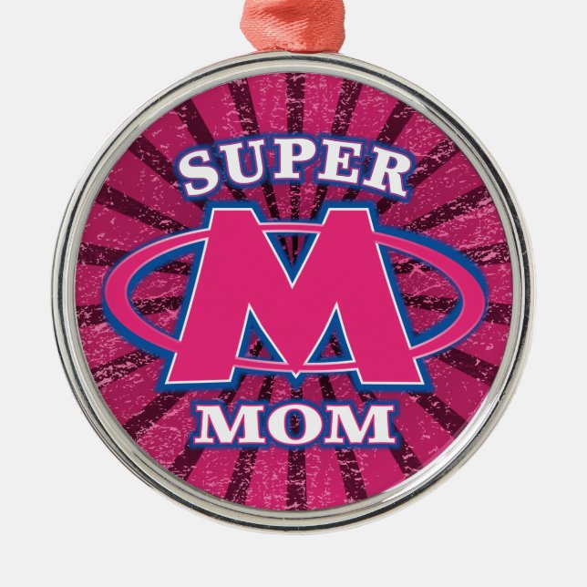 Super Mum Ornament (Front)
