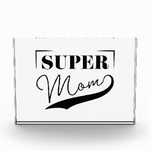 Super Mum Photo Block