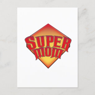Super Mum Postcard
