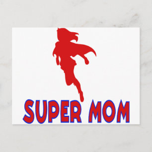Super Mum Postcard