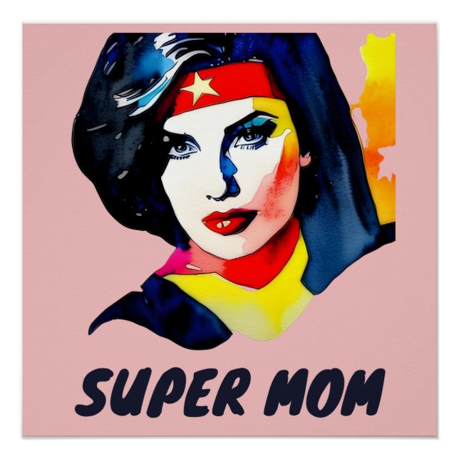 Super Mum Poster (Front)