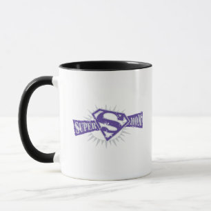 Super Mum Purple Starburst Mug