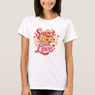 Super Mum Shirt Cute Gift Idea