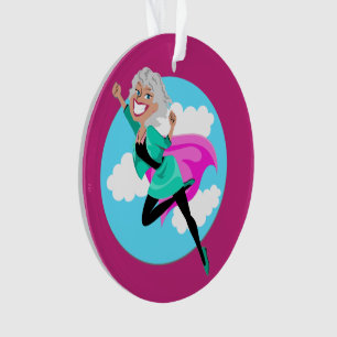 Super Mum, Sister, Friend, Auntie, Teacher Ornament