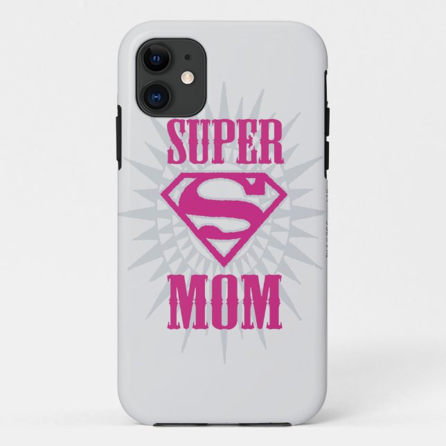 Super Mum Starburst Case-Mate iPhone Case (Back)