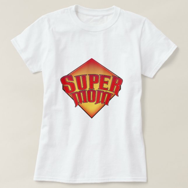 Super Mum T-Shirt (Design Front)
