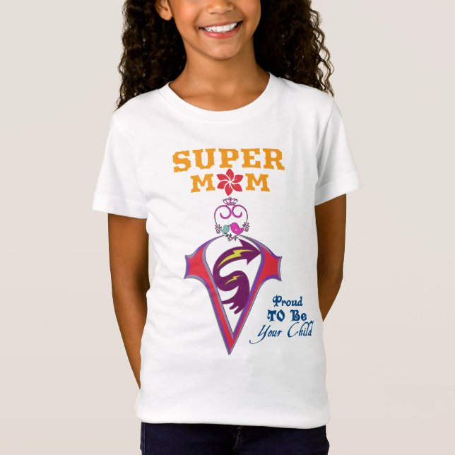 super mum T-Shirt (Front)