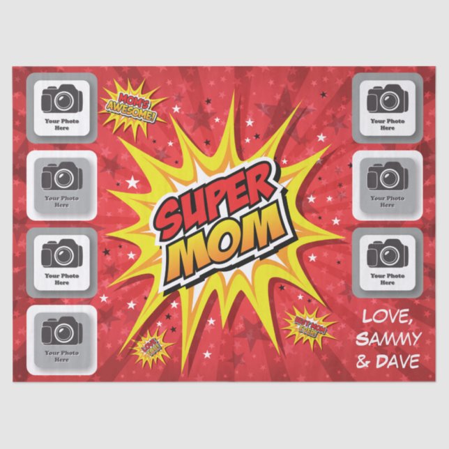 Super Mum Tissue Paper (Front)