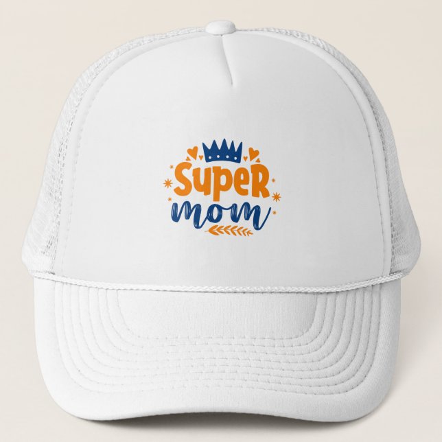 Super Mum Trucker Hat (Front)
