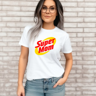 Super Mum Tshirt Gift For Mum