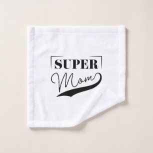 Super Mum Wash Cloth