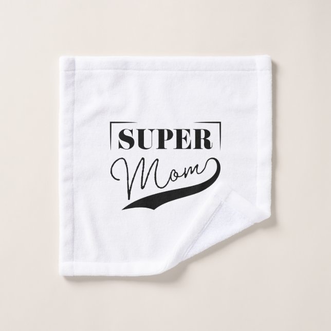 Super Mum Wash Cloth (Wash Cloth)
