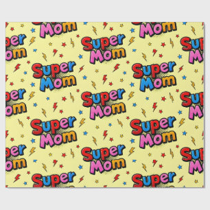 Super Mum Wrapping Paper