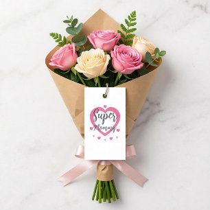 Super Mummy Personalised Best Mum Gift Card