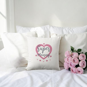 Super Mummy Personalised Best Mum Gift Cushion