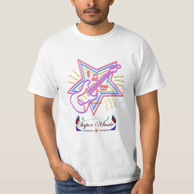 Super Music T-Shirt (Front)
