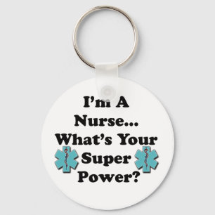 Super Nurse Key Ring