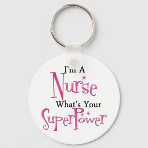 Super Nurse Key Ring