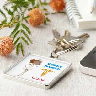 Super Nurse Keychain