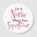 Super Nurse Magnet<br><div class="desc">Fun gifts for a super nurse</div>