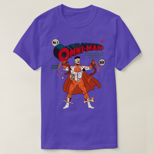 Super OmniMan T-Shirt (Design Front)