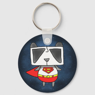 Super Panda Key Ring