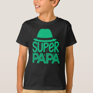 Super Papa, Superhero Dad  T-Shirt