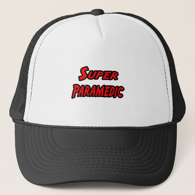Super Paramedic Trucker Hat (Front)