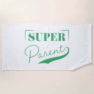 Super Parent Beach Towel