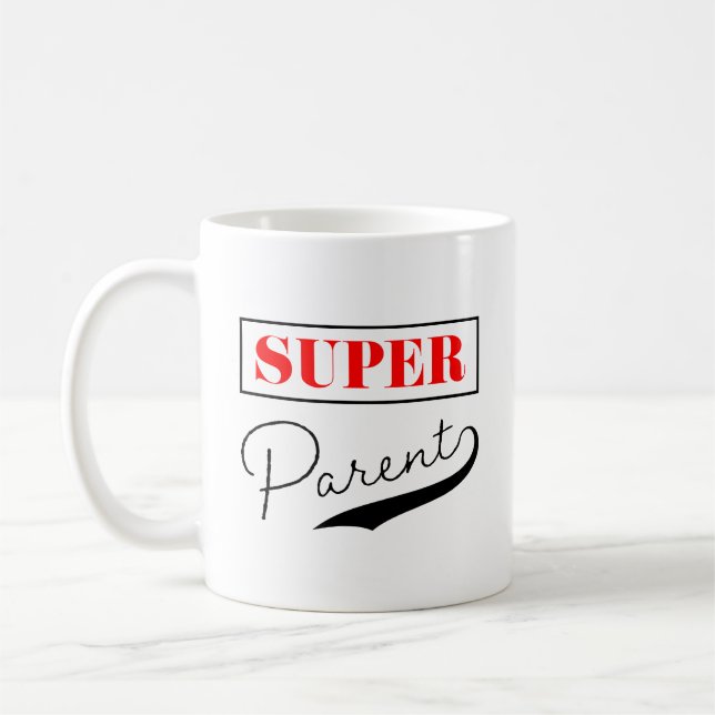 Super Parent Coffee Mug (Left)