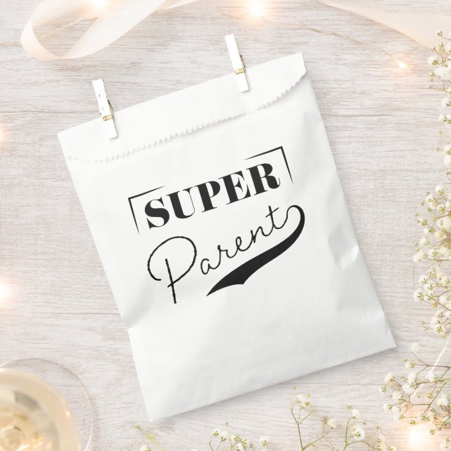 Super Parent Favour Bags (Clipped)