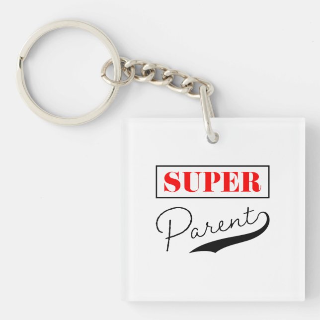 Super Parent Key Ring (Front)