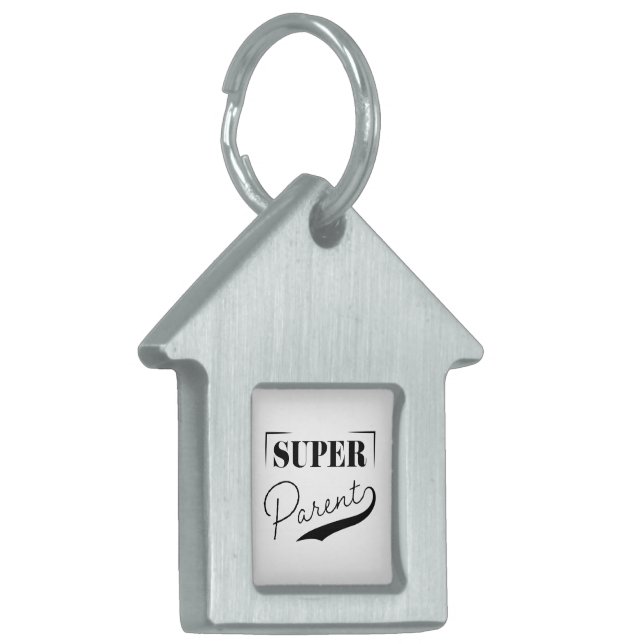 Super Parent Pet ID Tag (Front Left)
