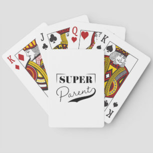 Super Parent Playing Cards