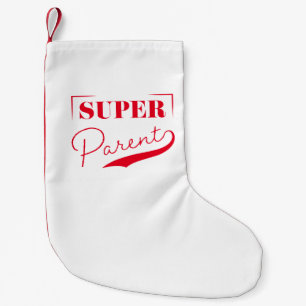 Super Parent Small Christmas Stocking