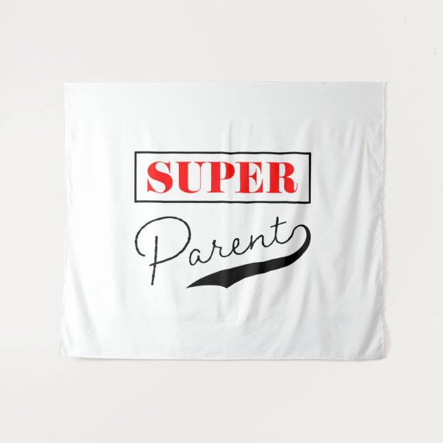 Super Parent Tapestry (Front (Horizontal))