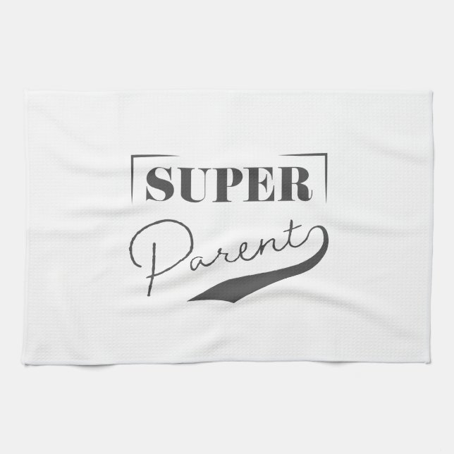 Super Parent Tea Towel (Horizontal)