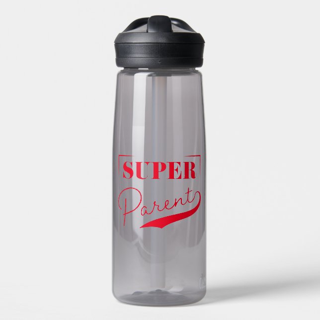 Super Parent Water Bottle (Front)