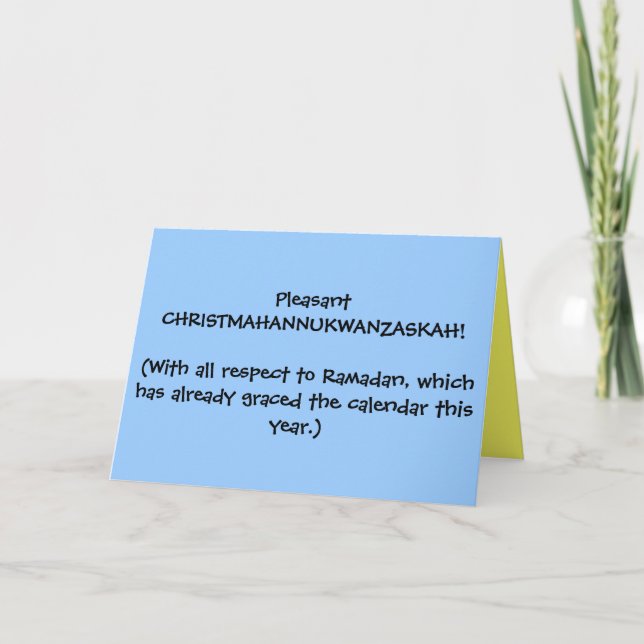 Super-PC Holiday Card (Front)