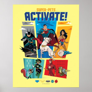 Super-Pets & Justice League - Activate! Poster