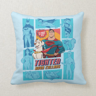 Super-Pets & Justice League - Tighten Your Collars Cushion