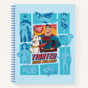 Super-Pets & Justice League - Tighten Your Collars Notebook